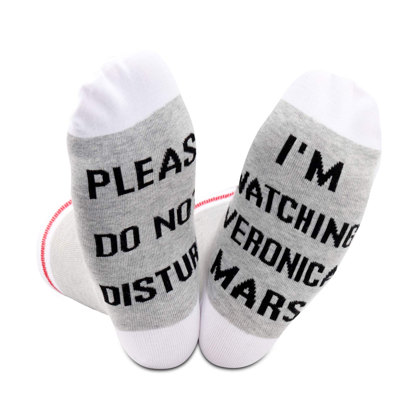 GJTIM 2 PAIRS Novelty TV Show Inspired Gift Funny Causal Cotton Crew Socks for Fans