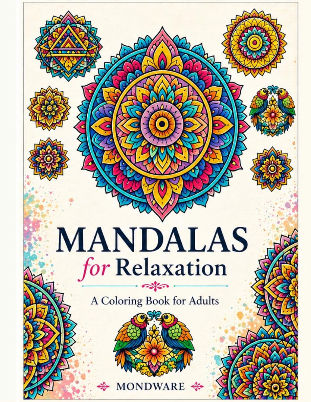Mandalas for Relaxation: A Coloring Book for Adults – Stress Relief & Mindfulness
