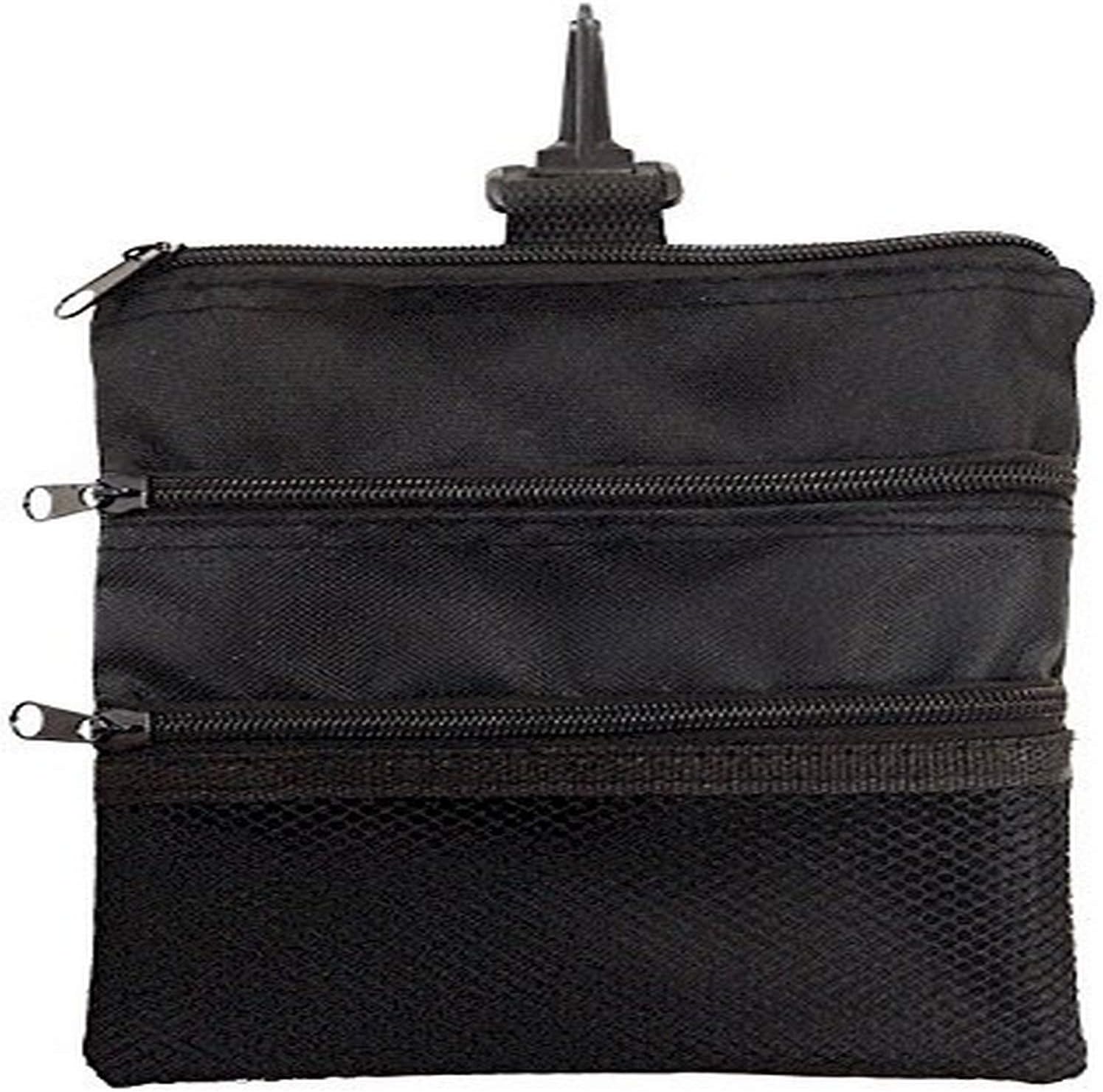 JP Lann Golf Multi-Pocket Tote Hand Bag and Valuables Pouch
