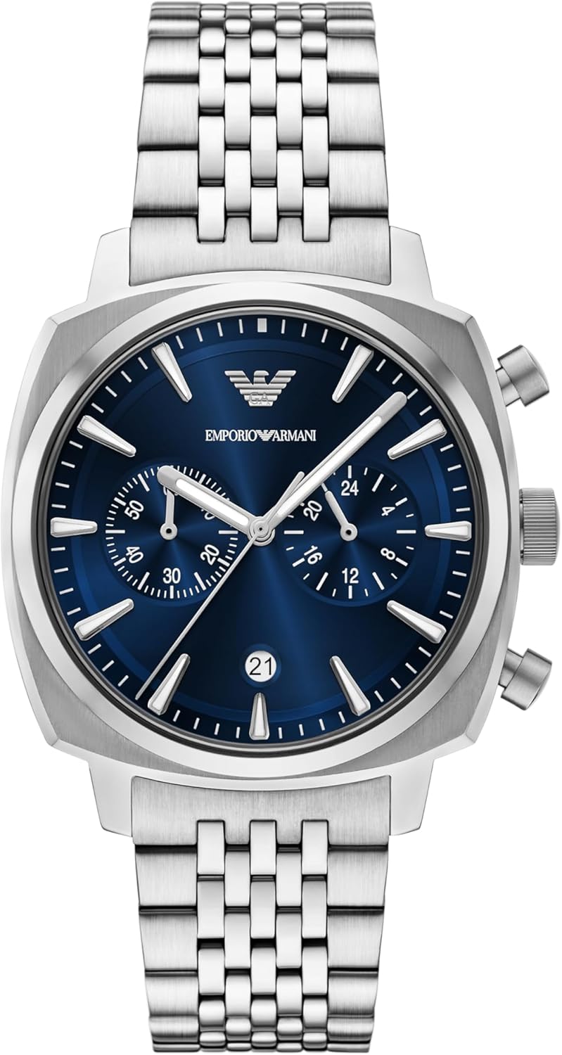 Emporio Men's Chronograph Stainless Steel Watch (Model: AR11688)