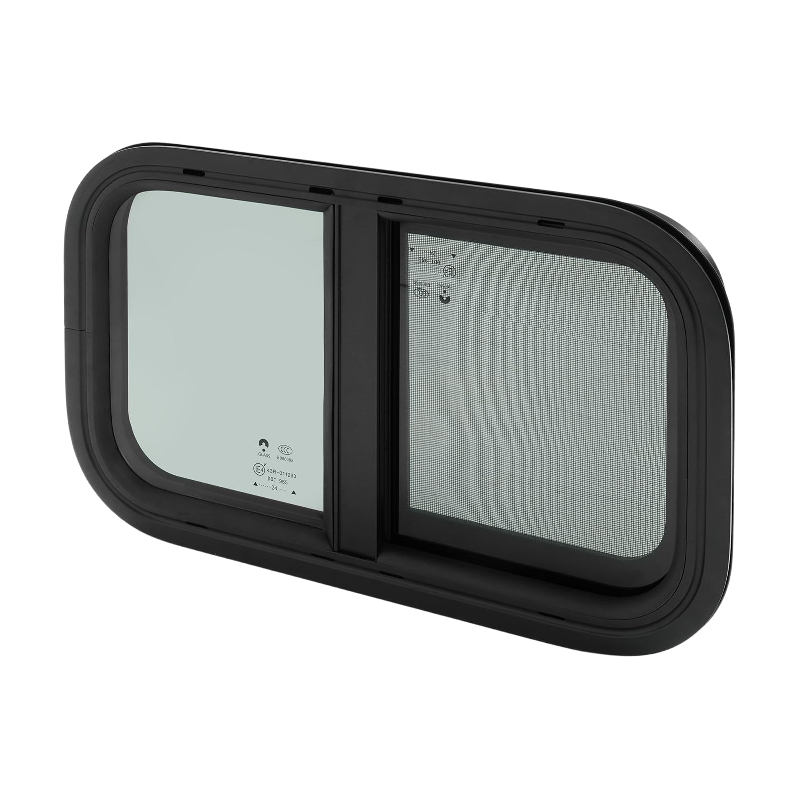 Finestra per roulotte, camper con zanzariera, finestra laterale, finestra di ventilazione per camper, campeggio, campervan, 500 x 300 mm