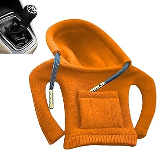 Shift Knob Moletom Com Capuz, Engraçado Engrenagem Deslocamento Botão Camisola com Capuz para Car Shifter, botão mudança ajustável e elegante, acessórios automotivos, acessórios Weeyutix