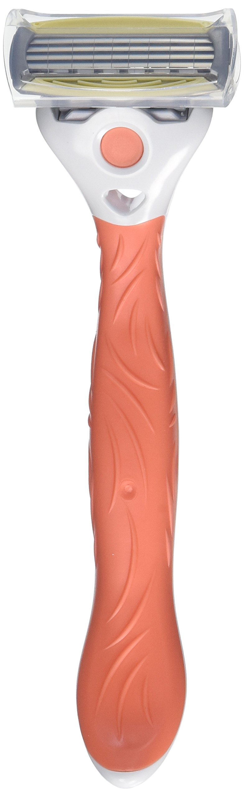 Schick Quattro For Women Razor - 4 Blade Women's Shaver With Conditioning Strip (1 Razor + 2 Refills)