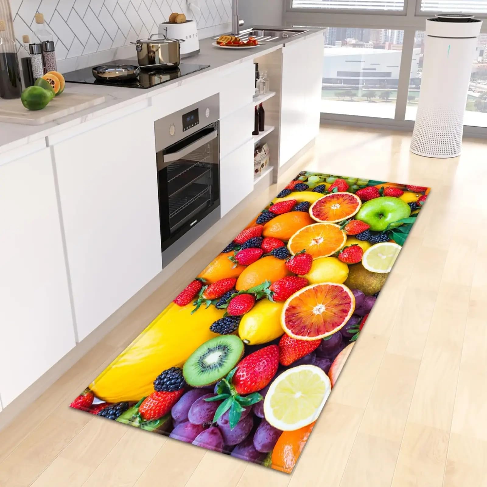 Alfombra de cocina para evitar resbalones y proteger el suelo de casa