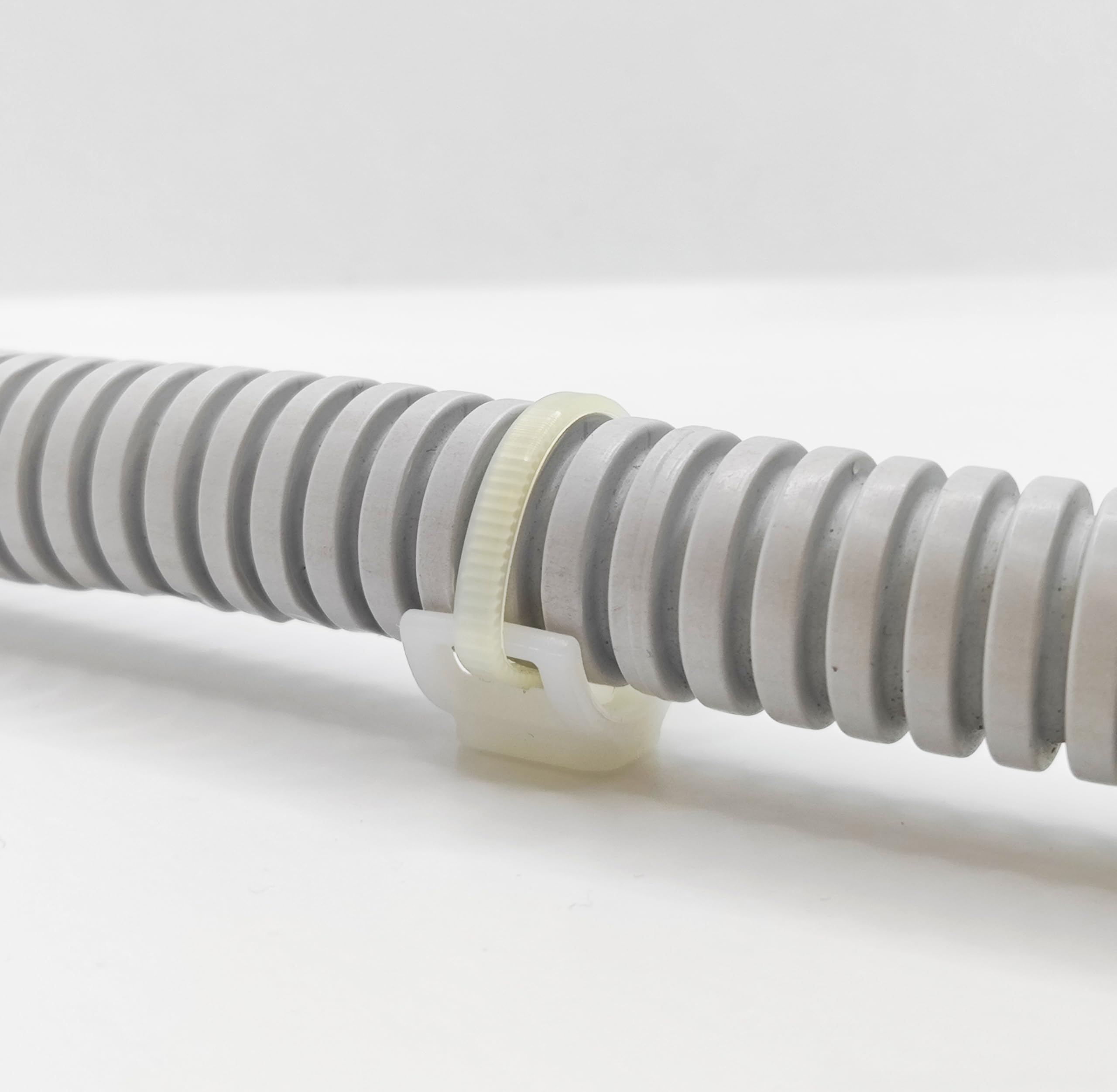 Gabex® 100 - 1000 pezzi per fascette stringicavi, base a vite per fascette (1000 pezzi, bianco)