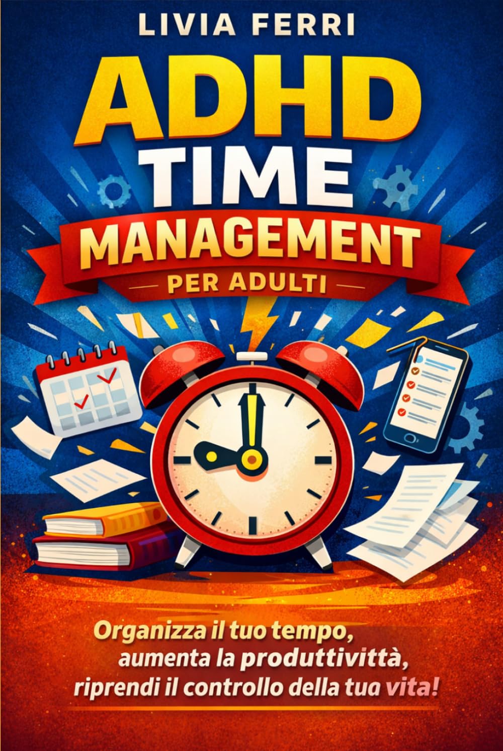 ADHD Time Management per Adulti: Strategie pratiche per organizzarti, ridurre il caos mentale e finire ciò che inizi