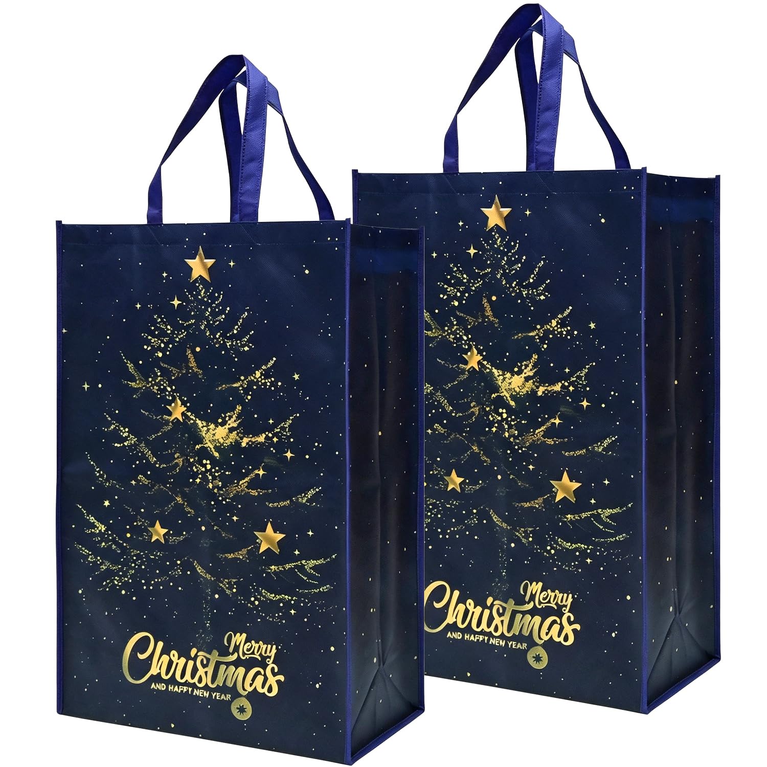 Extra Large Christmas Bags 60 * 40 * 18cm, Christmas Tree Design for Xmas