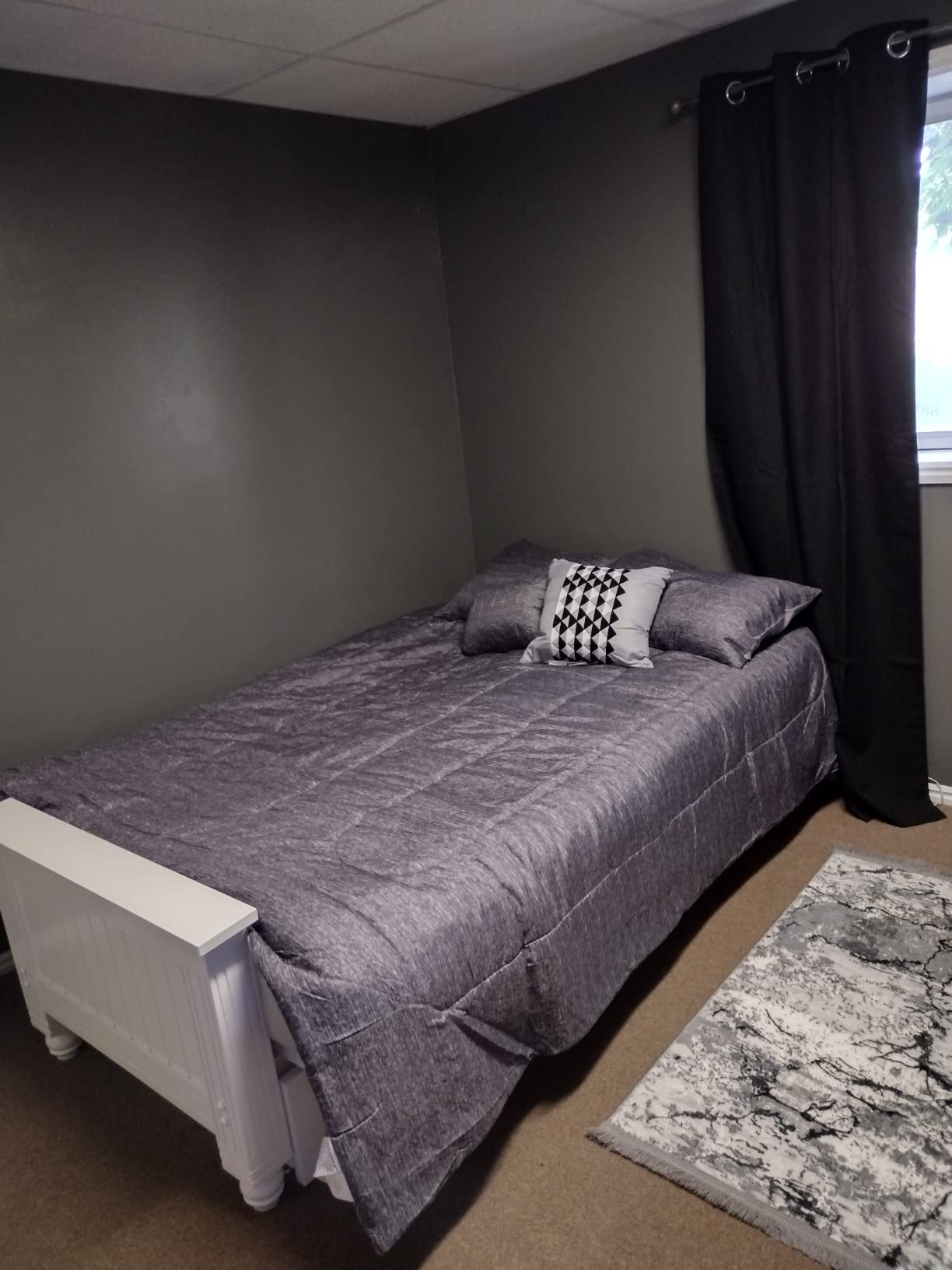 23/mo Finance Nirvana Futons Cottage White Futon Frame with Storage Drawers Queen Size