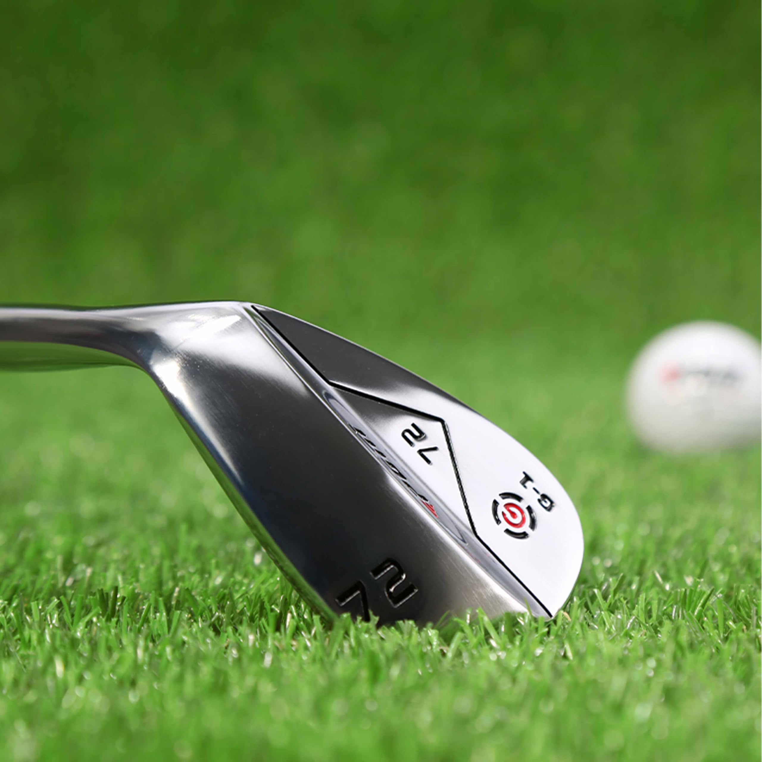 PGM Cuña de arena prémium de 72 grados, cuña de lóbulo para hombres y mujeres, textura CNC, bunker Buster Escape Bunkers y ahorra golpes alrededor del palo de golf Green-High Loft