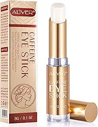 Bastão de cafeína para os olhos, creme para olhos com cafeína, bastão clareador para olheiras, creme para olhos antienvelhecimento, produtos de tratamento para os olhos para linhas finas, bolsas, rugas, inchaço 3 g