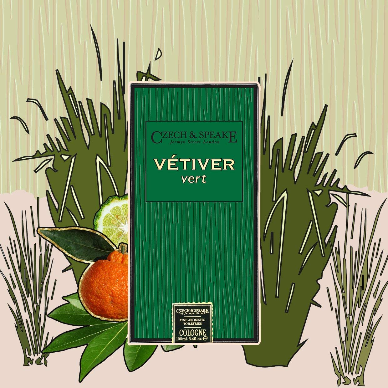 Amazon.com: Czech & Speake Vétiver Vert Colonia Spray (3.4 fl oz