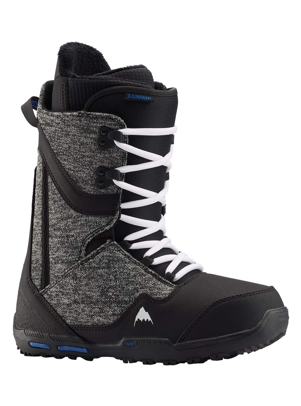 Burton Men's Rampant Snowboard Boots, Black/Blue, 14 : Amazon.co