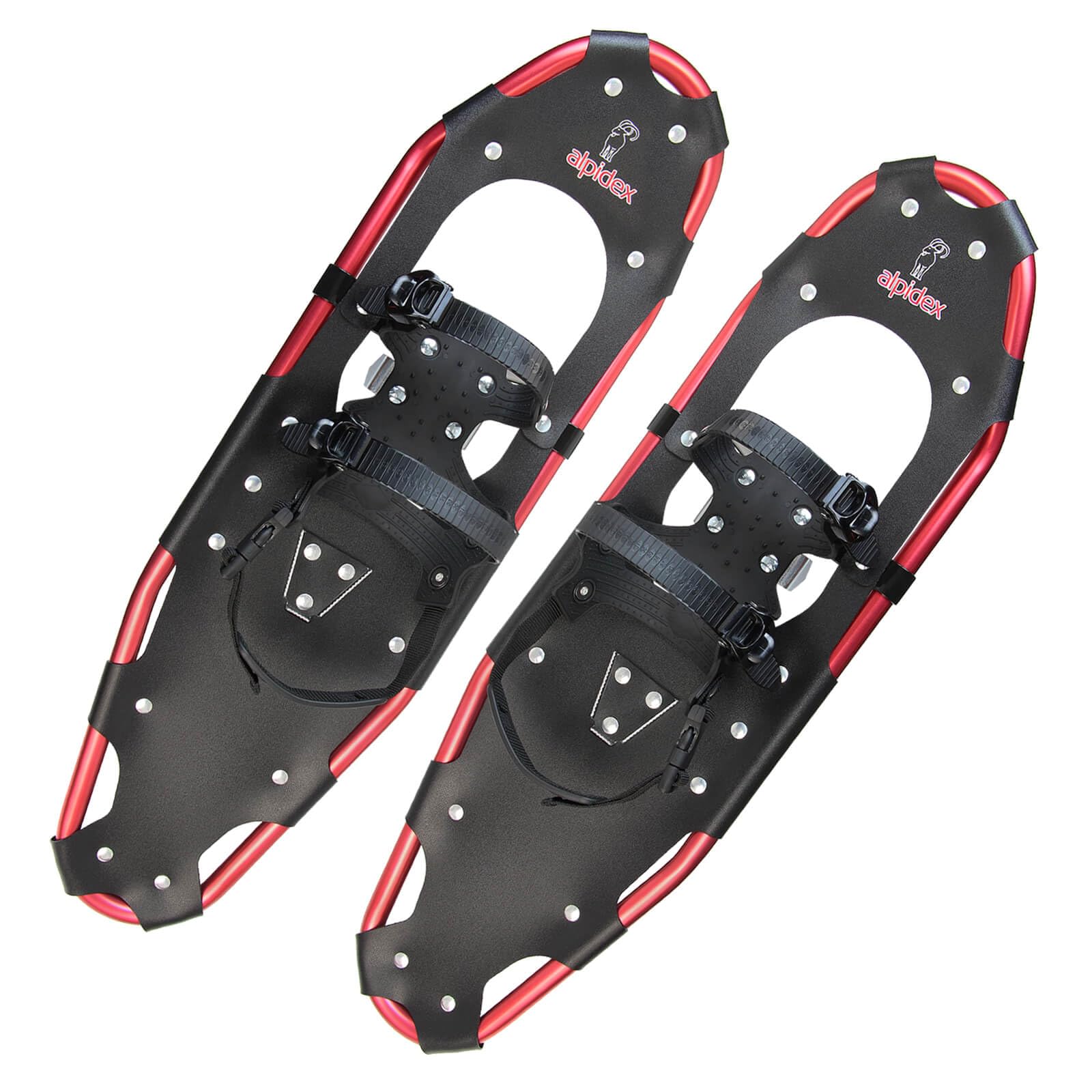 ALPIDEX Schneeschuhe Aluminium Rahmen Damen Herren ab Schuhgröße 36 bis 135 kg Ratschenbindung Tragetasche