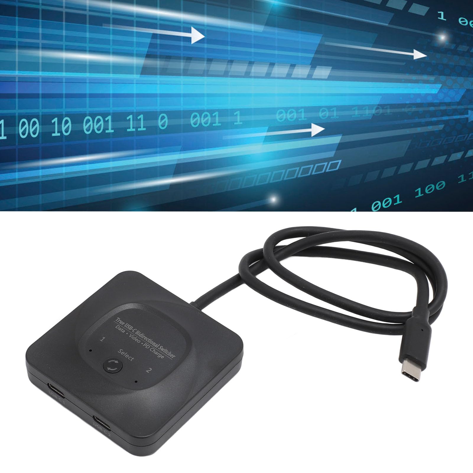 USB C Dwukierunkowy 2 w 1 Wyjście 8K 60Hz 10Gbps