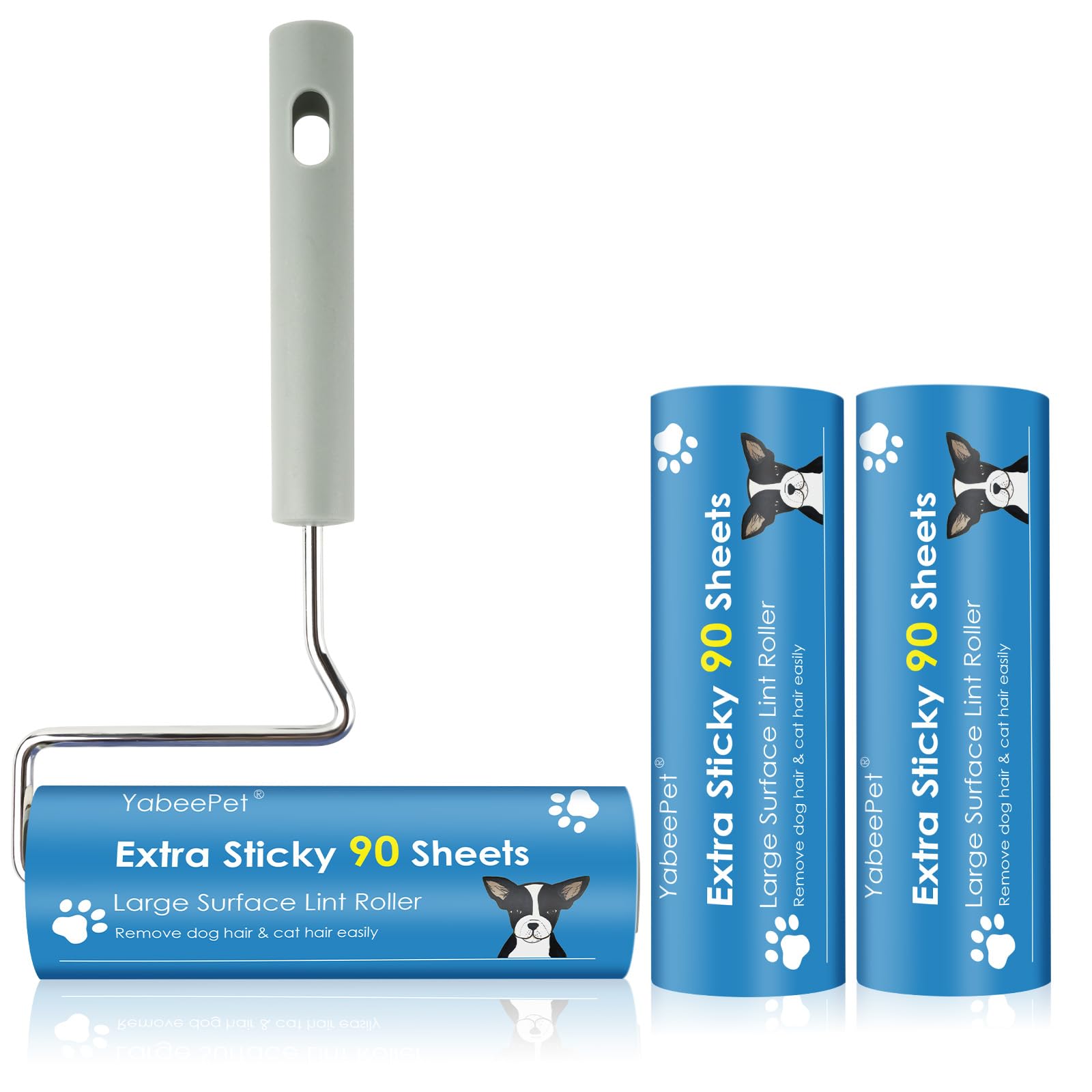 YabeePet Extra Sticky Large Surface Lint Roller