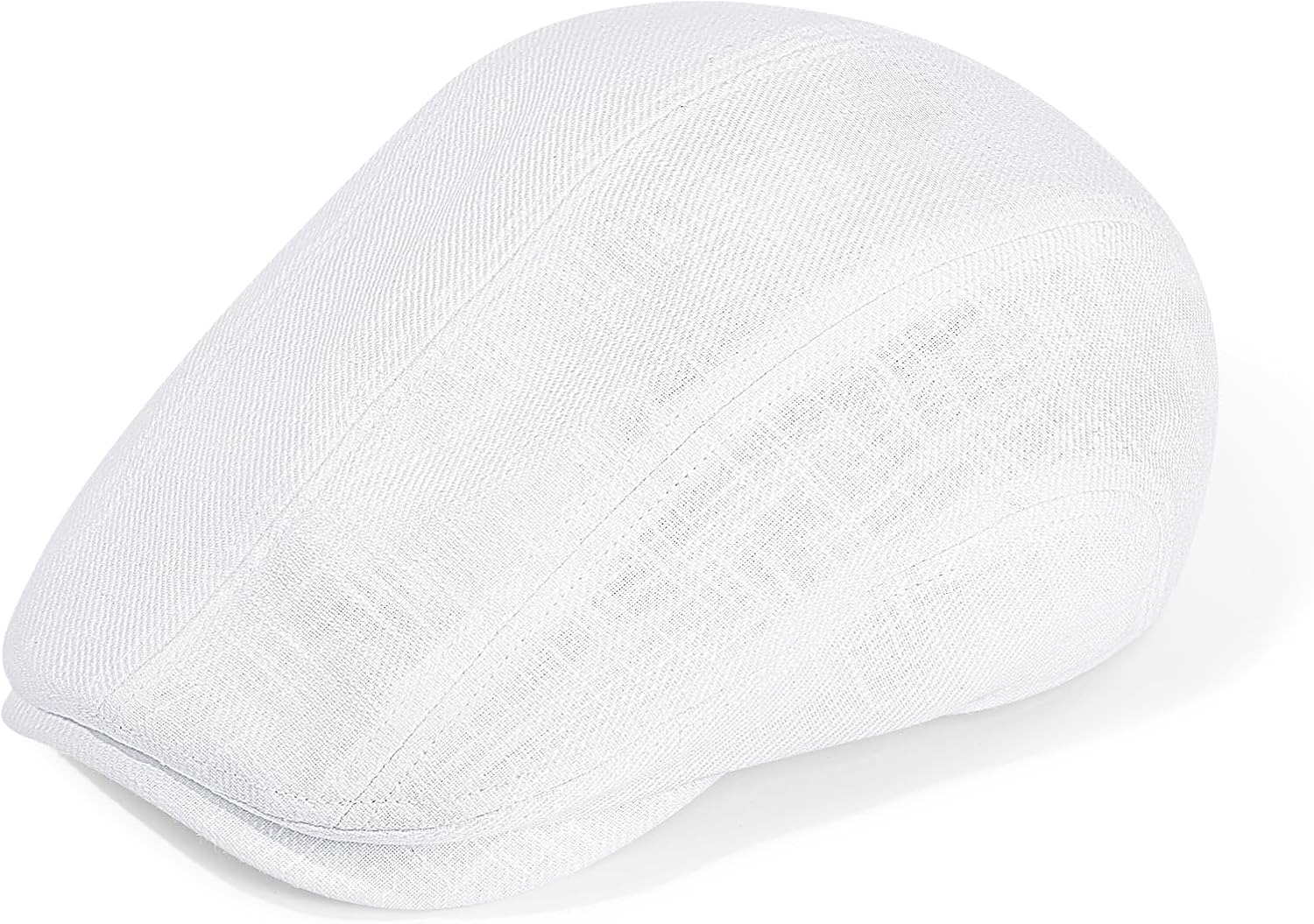 Flat Ivy Newsboy Cap for Men Classic Ramie Irish Cabbie Driving Hunting Summer Sun Hat