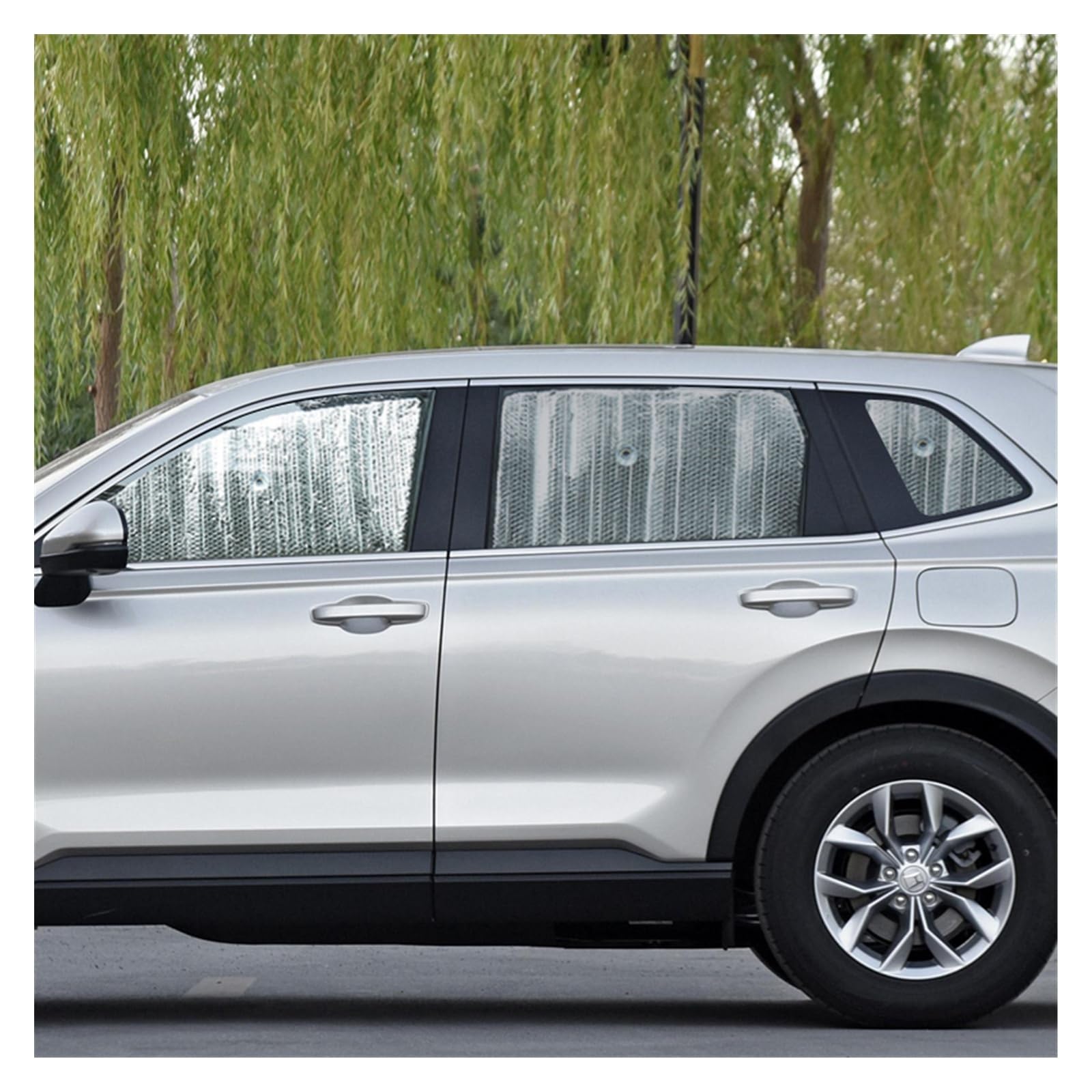 Parasole per parabrezza anteriore per Honda CRV 2023-2024, parasole per finestrino anteriore, visiera parasole pieghevole riflettente, protezione UV Blocker Protector HeatShield