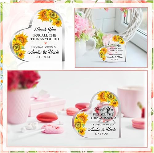 Vista 70 de Regalos para tía, regalos para tía, regalos para tías de sobrina, regalos para tía de sobrina, regalos de la mejor tía del mundo, una figura de Una