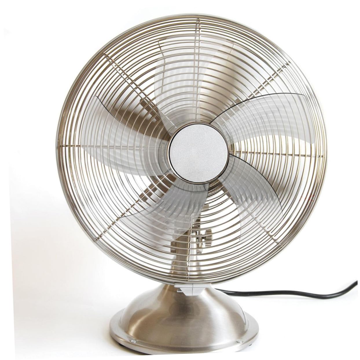 2 Piezas Aspas Ventilador Plásticas Repuesto para Ventiladores de Mesa y Pared Transparente Duraderas Fáciles de Instalar