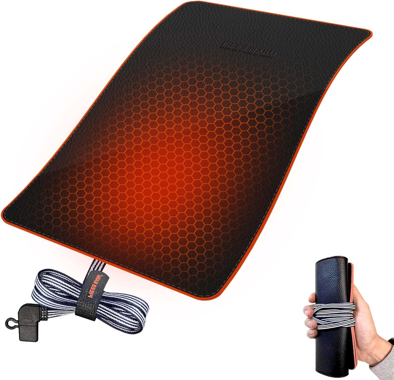 Heated Stadium, Bleacher Seat Cushion Foldable and Portable