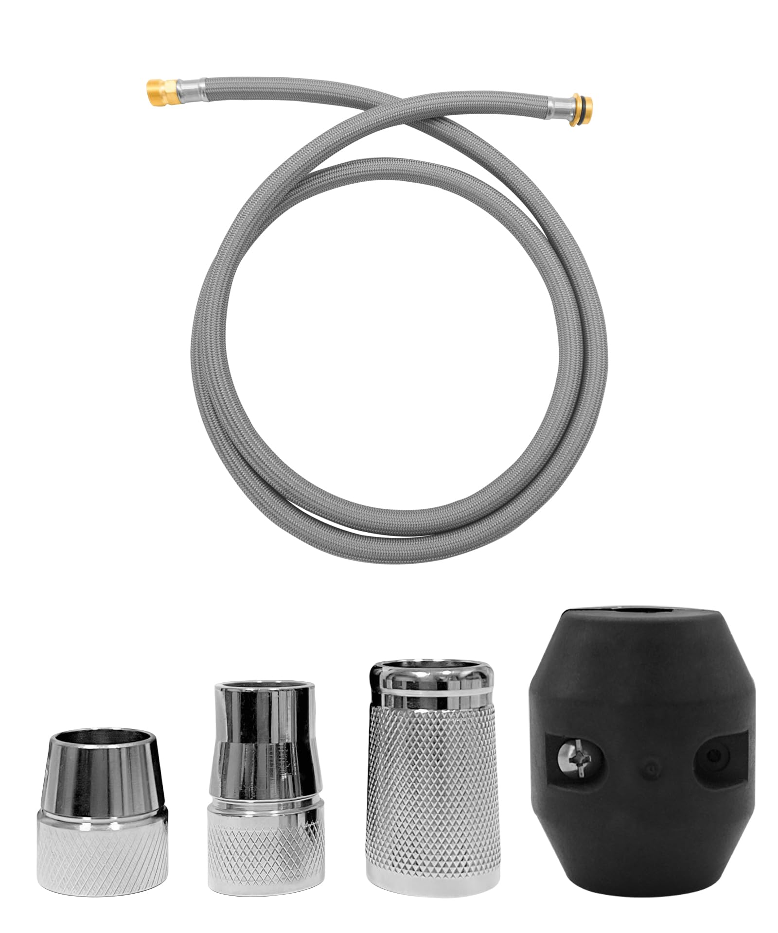 Kitchen Faucet Hose Replacement Kit Fits for Grohe 48293000 Pull