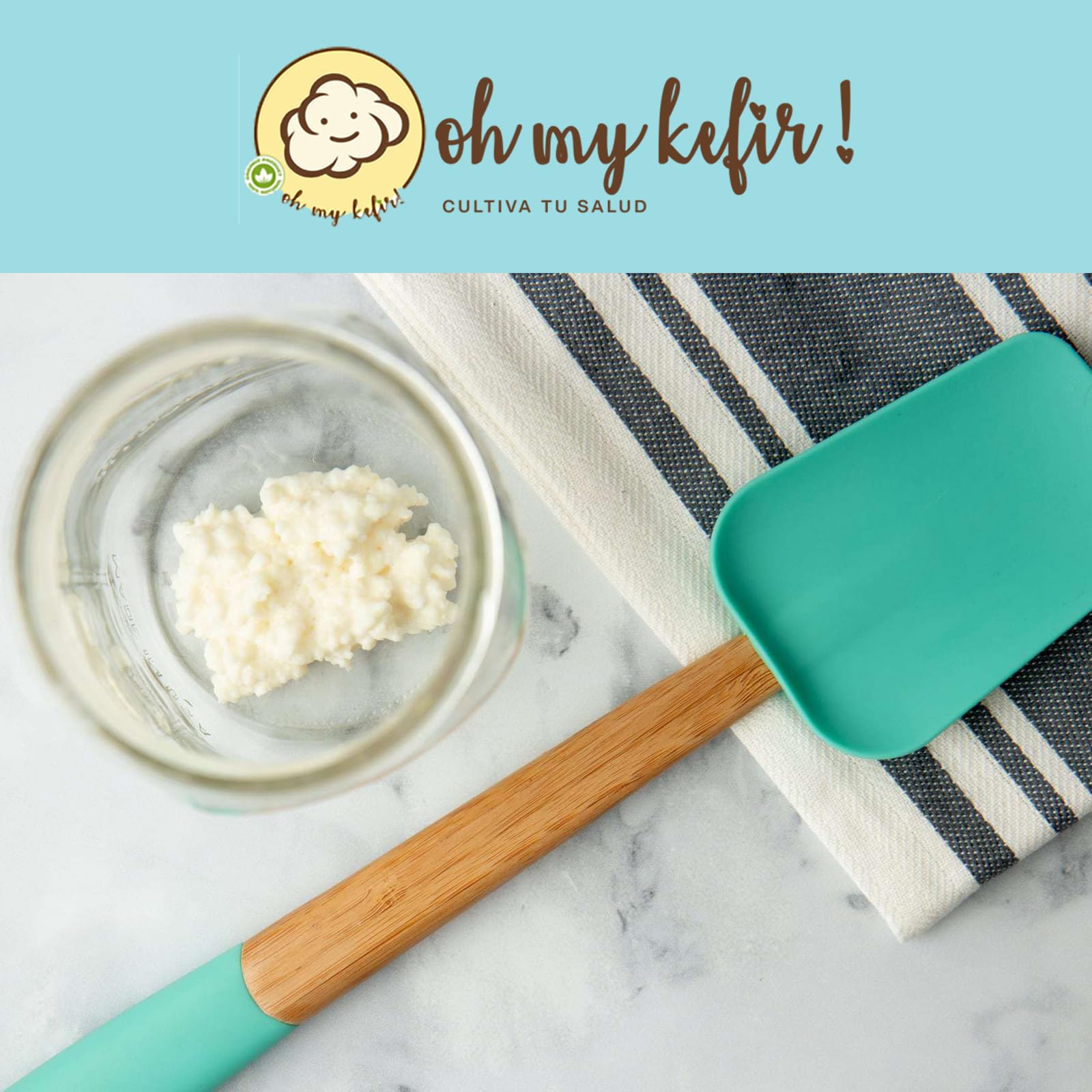 Pack 2X 20g de Hongo/Nódulos Frescos de Kéfir de Leche + Instrucciones + Recetas + Ayuda y asesoramiento en español - OH MY KÉFIR®