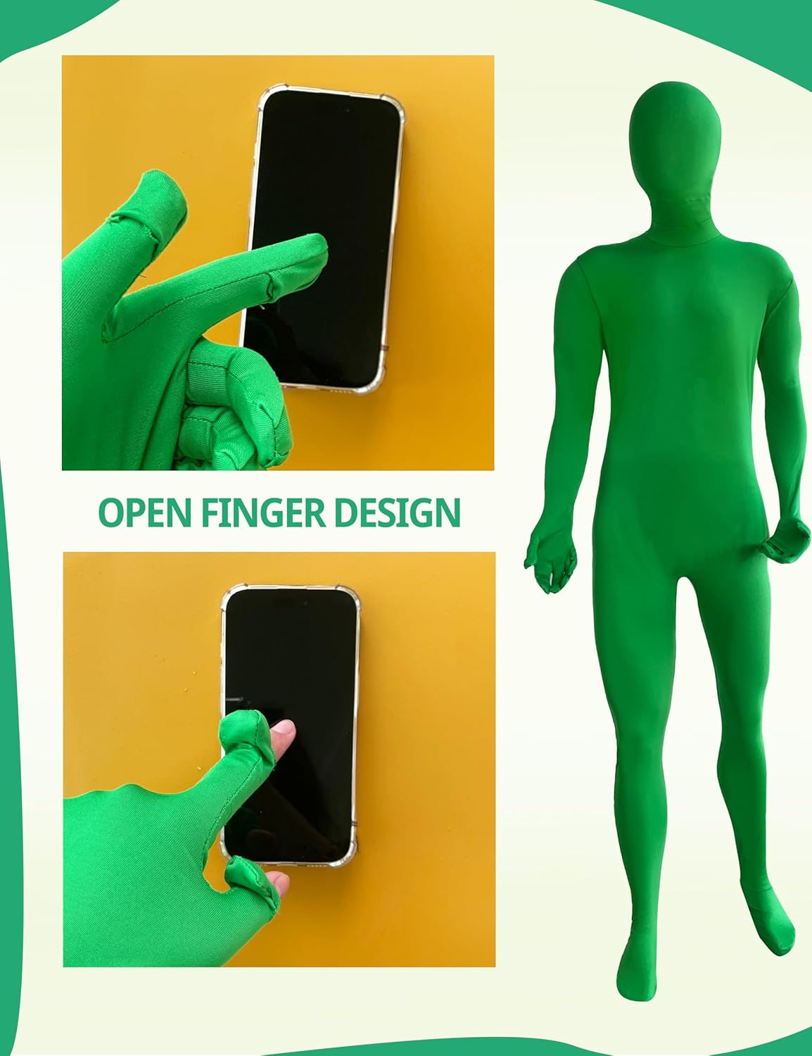 Full Body Suit Costume Unisex Spandex Bodysuit Skin Suit Unitard Zentai Halloween Jumpsuit for Adult Men Women - Image 5