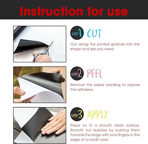 Miniatura 5 de Papel de contacto para pizarra, calcomanías de pared de papel de tiza autoadhesivas, borrables, cortables, removibles, para escuela, oficina, hogar,