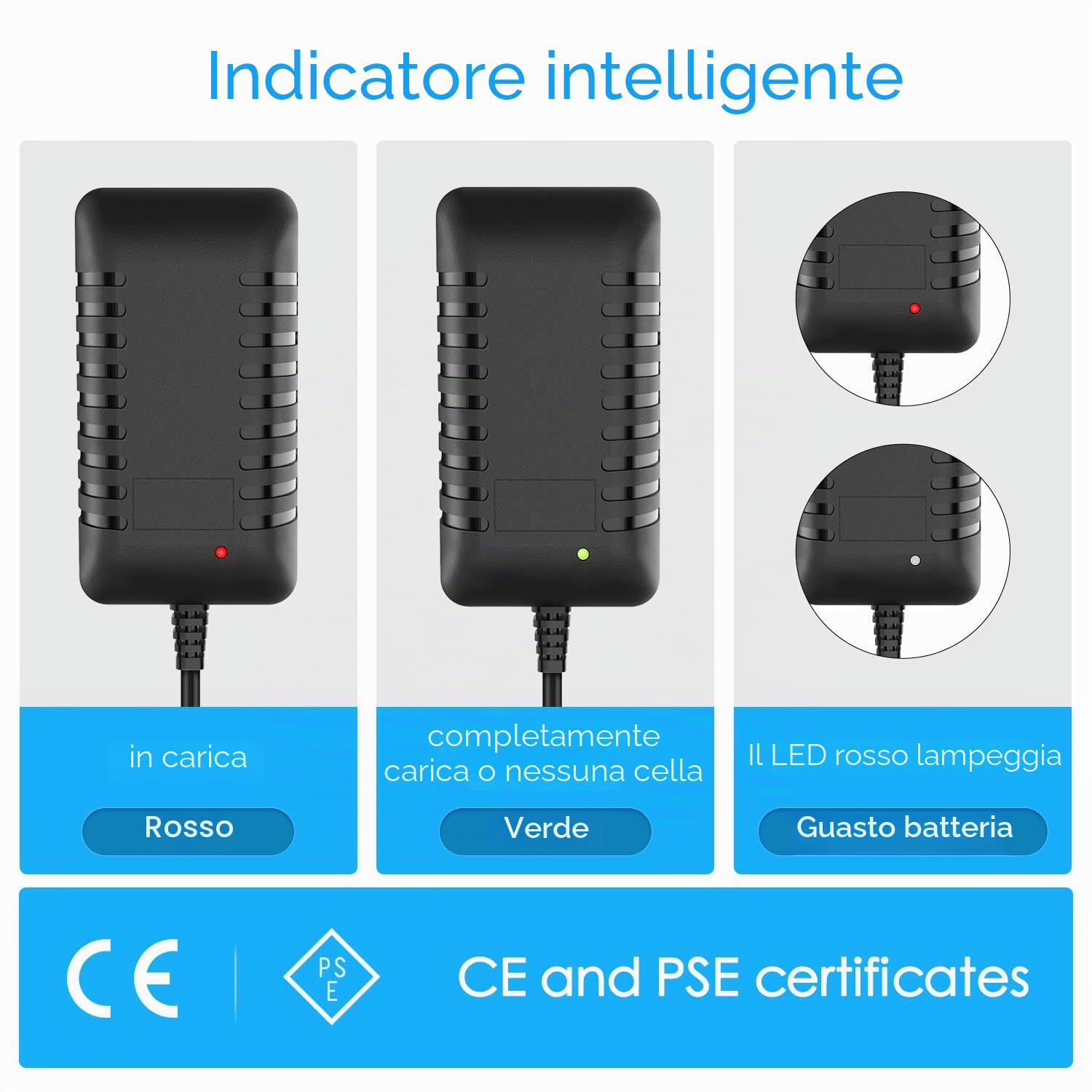 Intelligente NIMH NICD Caricabatteria 2.4V 3.6V 4.8V 6V 7.2V 8.4V 9.6V 10.8V 12V per 2-10S RC Batteria Airsoft con Connettore Tamiya/Mini Tamiya/SM 2P/JST/HuanQi【Non è Adatto per Batterie LIPO】