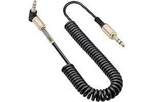 GELRHONR 3.5mm Audio Coiled Cable: Premium Sound for Your Devices