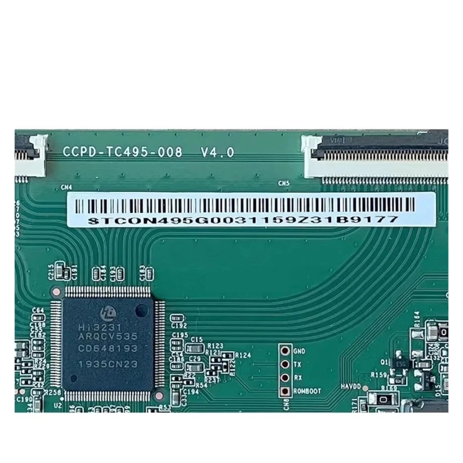TC495-008 T-Con, mit Bildschirm CC500PV5D PV7D 50-Zoll-TV-Logikplatine CCPD-TC495-008V4.0 CCPD TC495 008