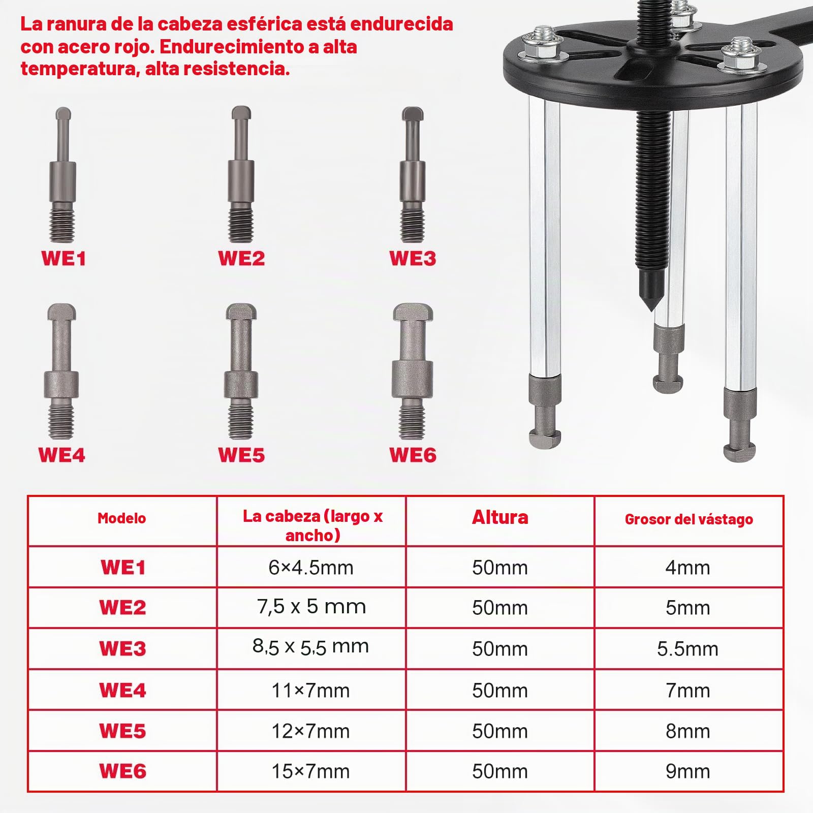 HSEAMALL Juego de 21 extractores de rodamientos, extractor de rodamientos de agujero interior, herramienta de extracción de rodamientos de 3 mordazas, extractor de engranajes de desmontaje de
