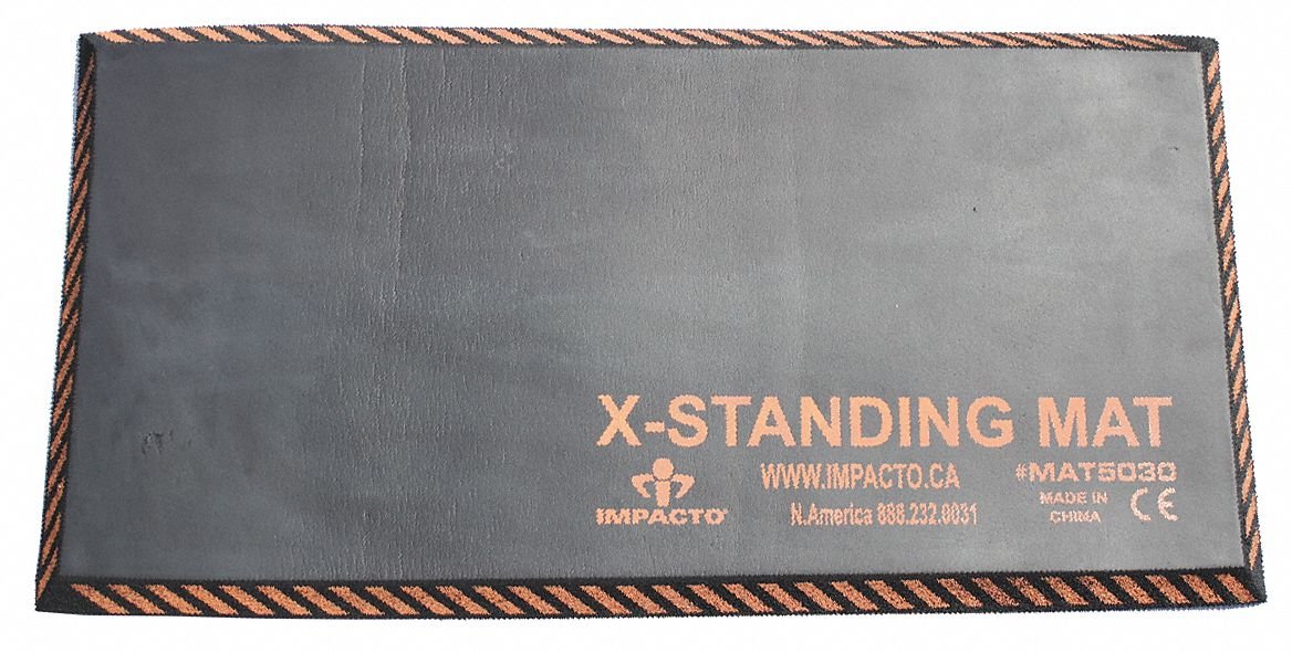 Amazon.com: Impacto X-Standing Black Closed-Cell Foam Smooth Anti