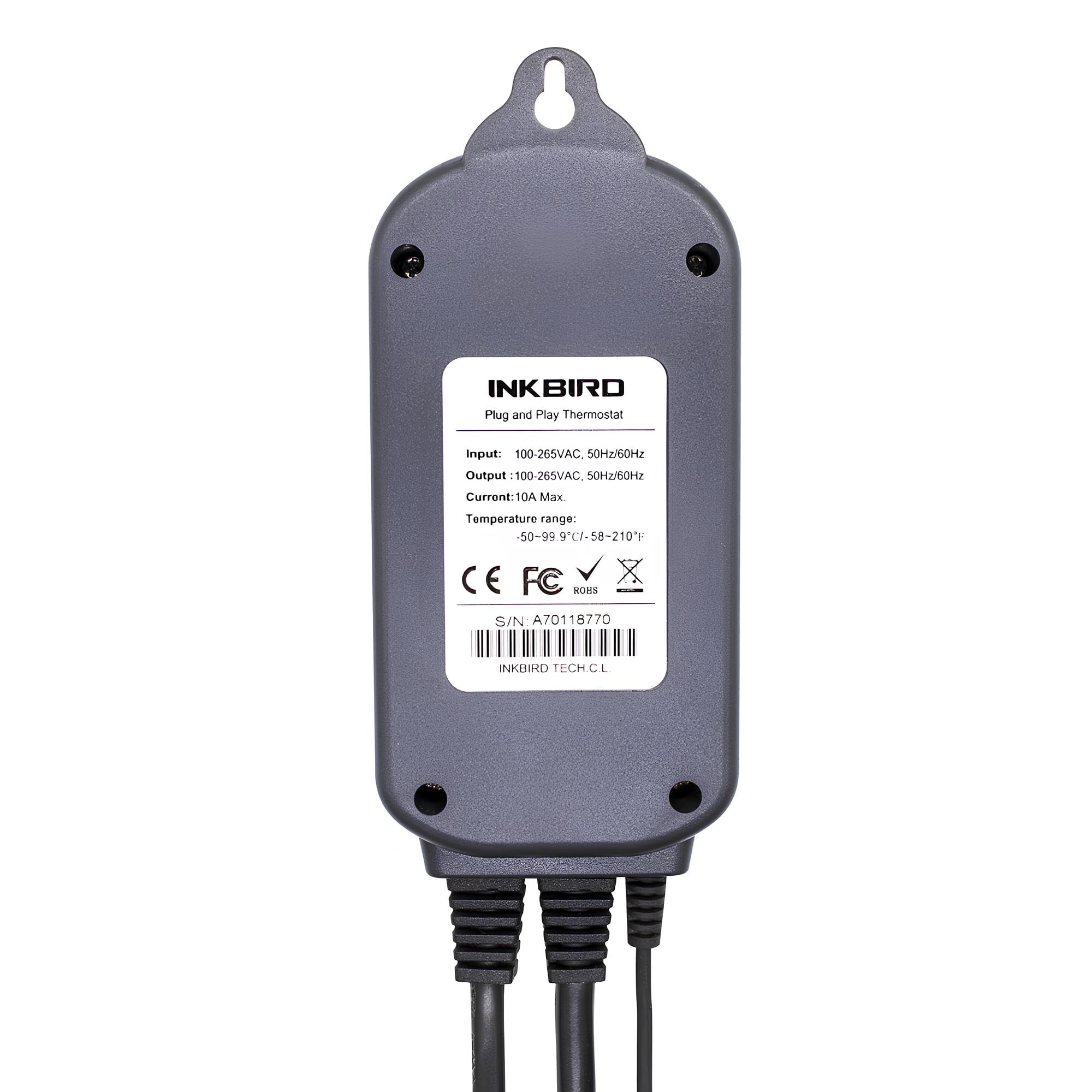 Thermorregulador Inkbird ITC-308S Controlador digital para calefacción y refrigeración