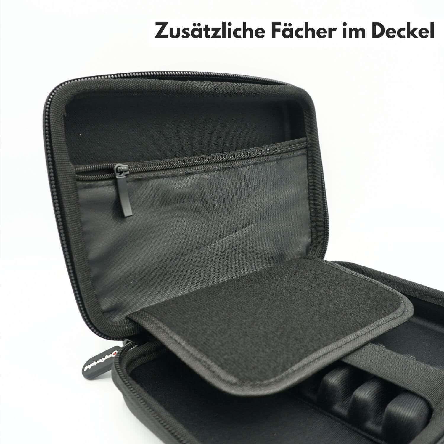 Personalisierte Dart Tasche zum selbst gestalten mit Namen | Darts Case mit Gravur für 6 Dartpfeile Aufbewahrung | Dart Etui zum Schutz von Dartpfeilen & Dart Zubehör Personalisieren