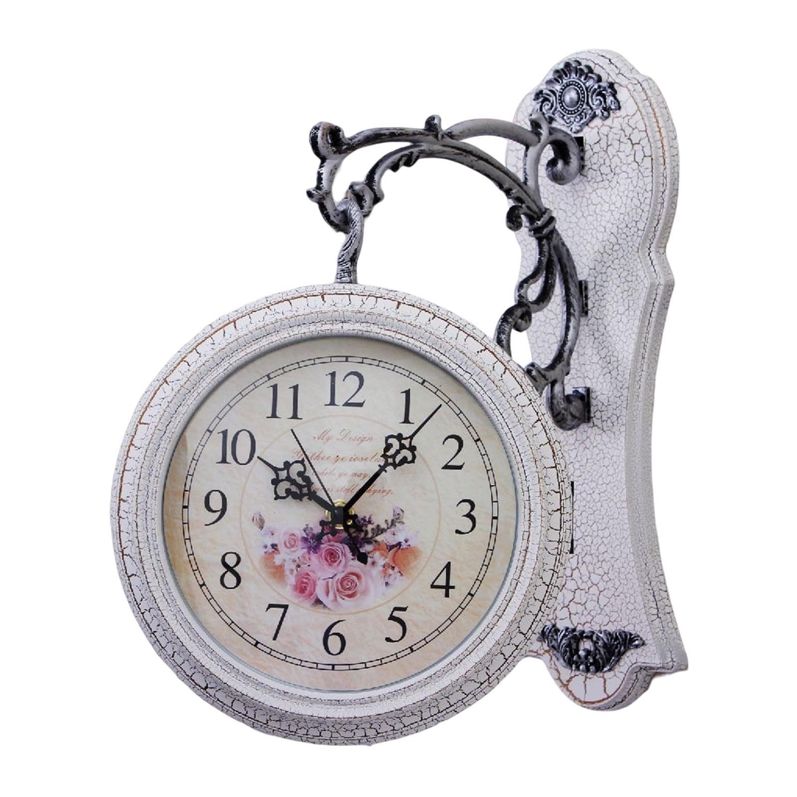 Orologio da parete bifacciale, orologio da parete moderno e