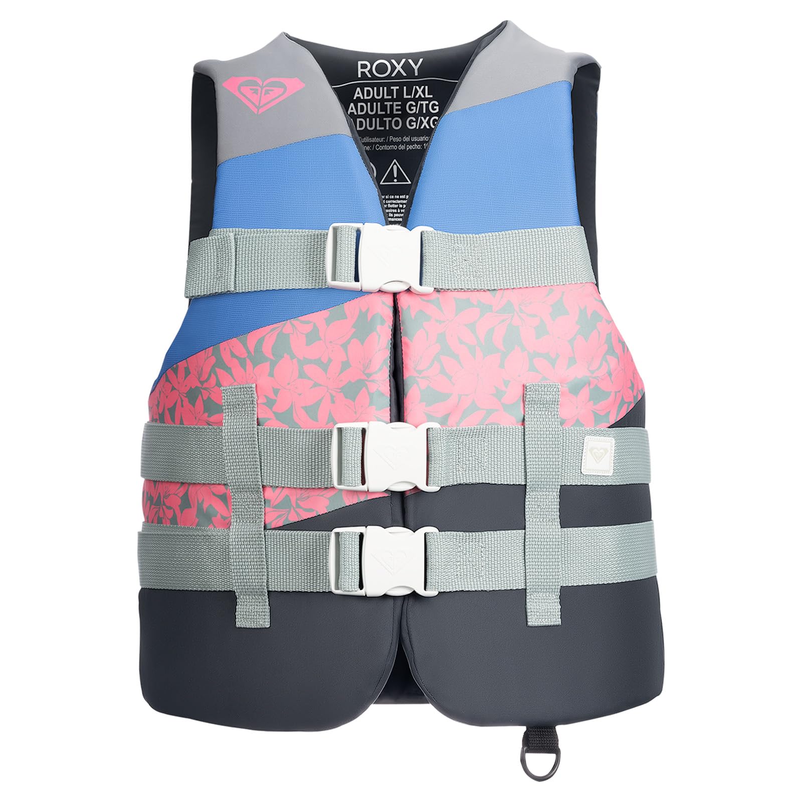 ROXY Women’s Life Vest, USCG Approved Type III PFD, Light-Weight EPE Foam Life Jacket for Fishing, Boating and Kayaking Water Sports