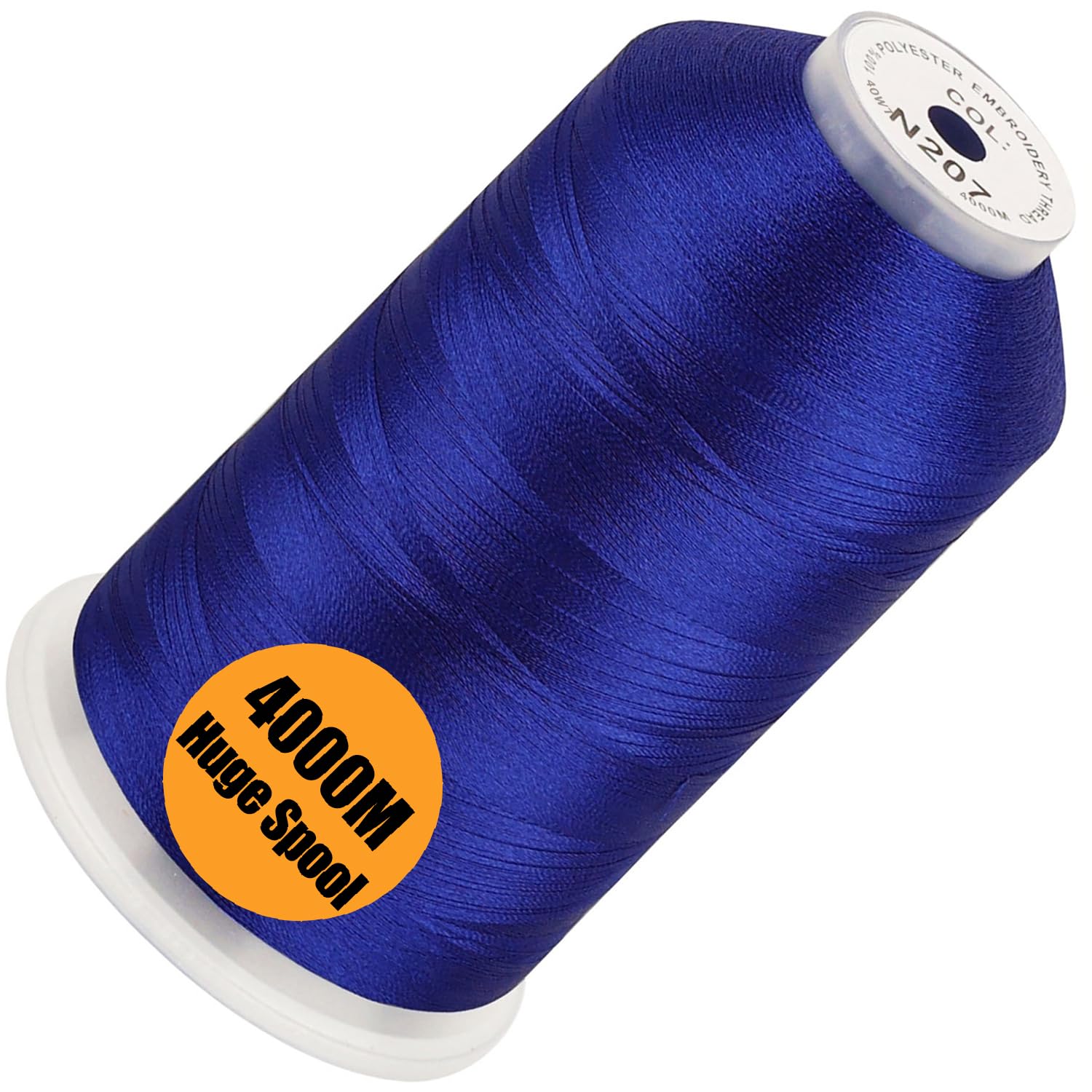 New brothread Huge Spool Embroidery Machine Thread - Blue Fits Janome Color