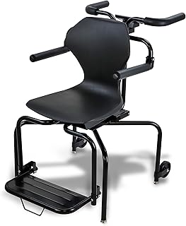 Detecto, 6880-C-AC, Chair Scale, Digital, 550 lb x .2 lb, 250 kg x .1 kg, BT, Wi-Fi, AC Adapter