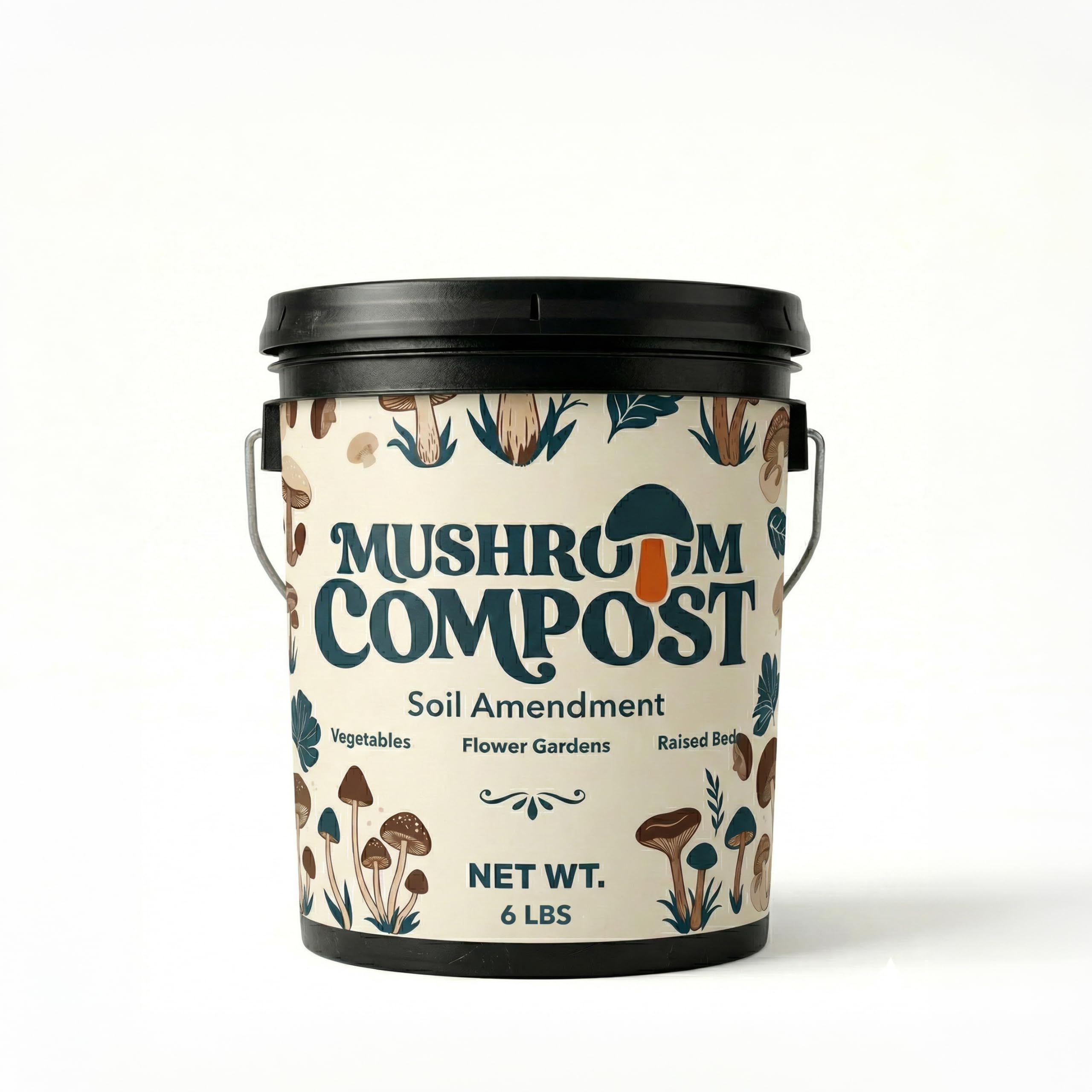 Mushroom Soil Compost Pail