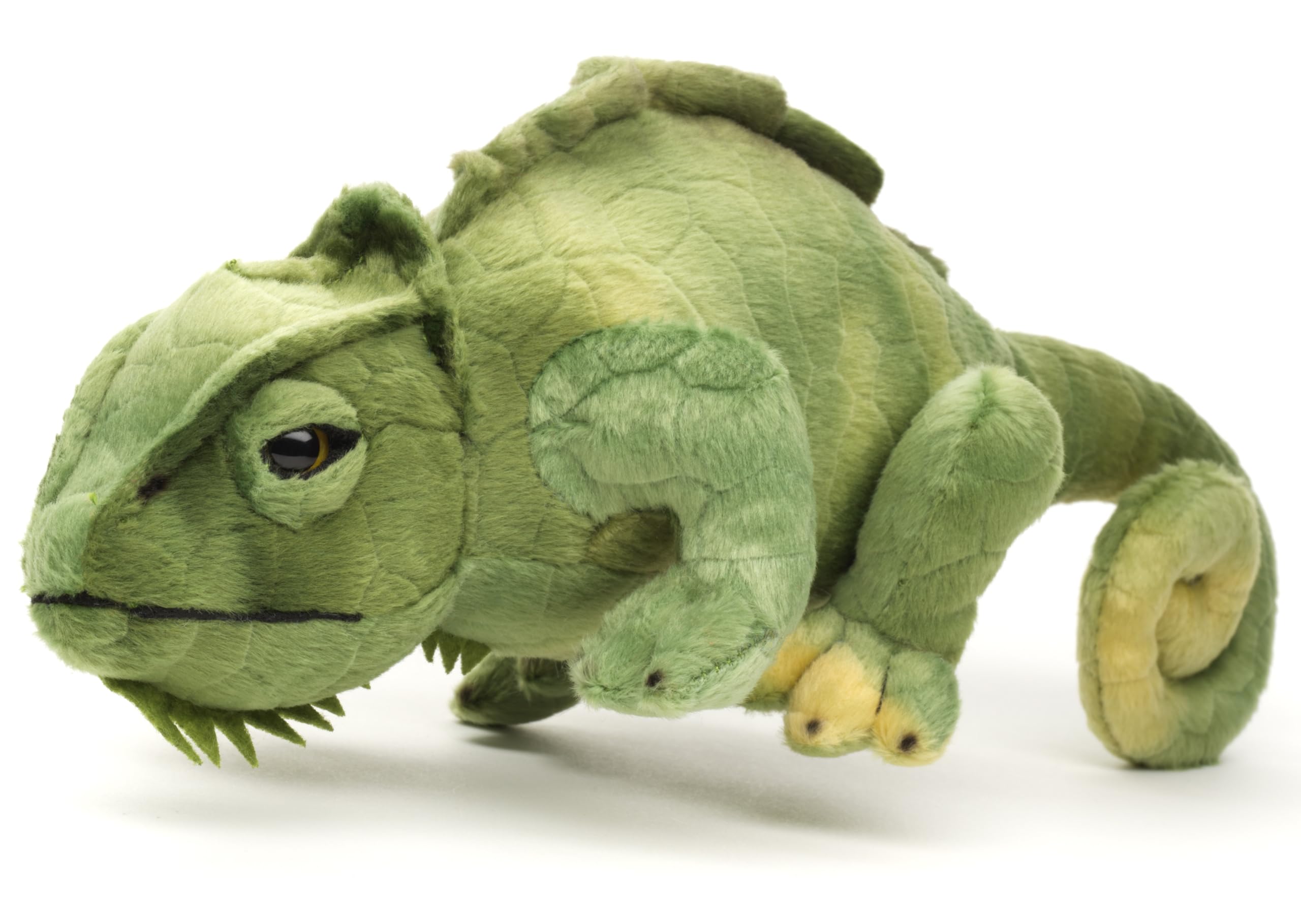 Uni-Toys - Chameleon Green - 28 cm (Length) - Plush Reptile - Plush Toy, Cuddly Toy