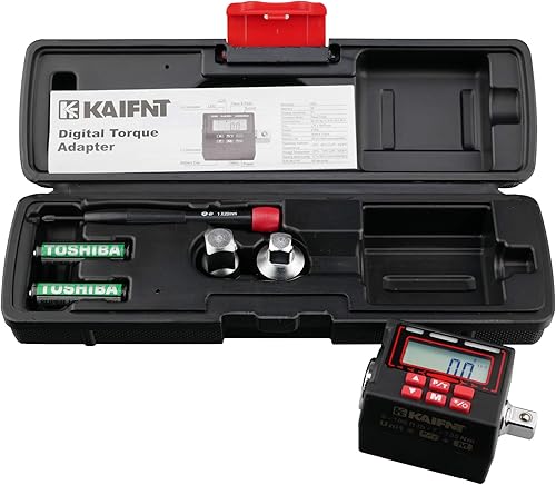 KAIFNT Adaptador de par digital K552, 38 pulgadas, 5 a 100 pieslibras, zumbadornotificación de flash LED, doble dirección