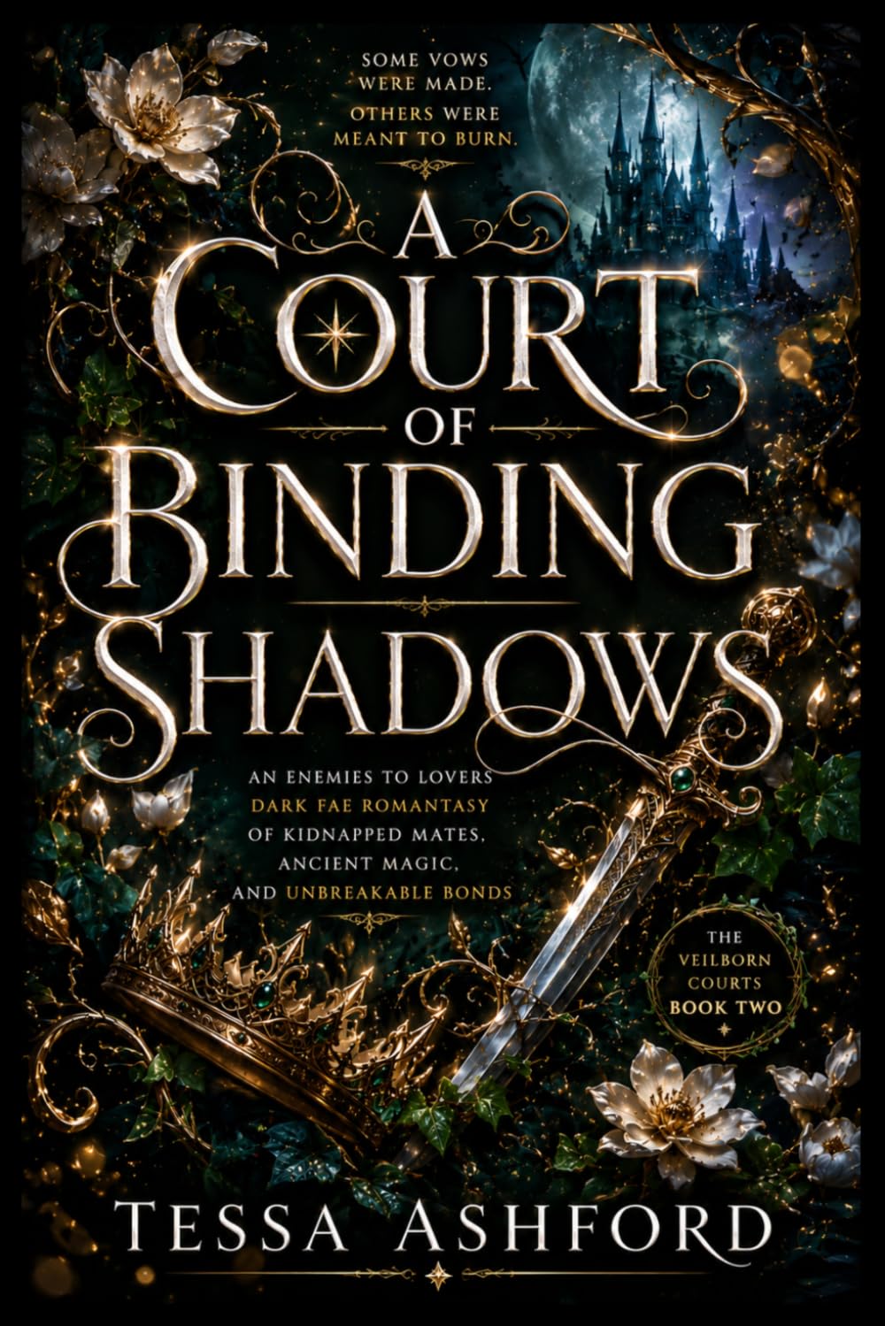 A COURT OF BINDING SHADOWS: An Enemies to Lovers Dark Fae Romantasy of Kidnapped Mates, Ancient Magic, and Unbreakable Bonds