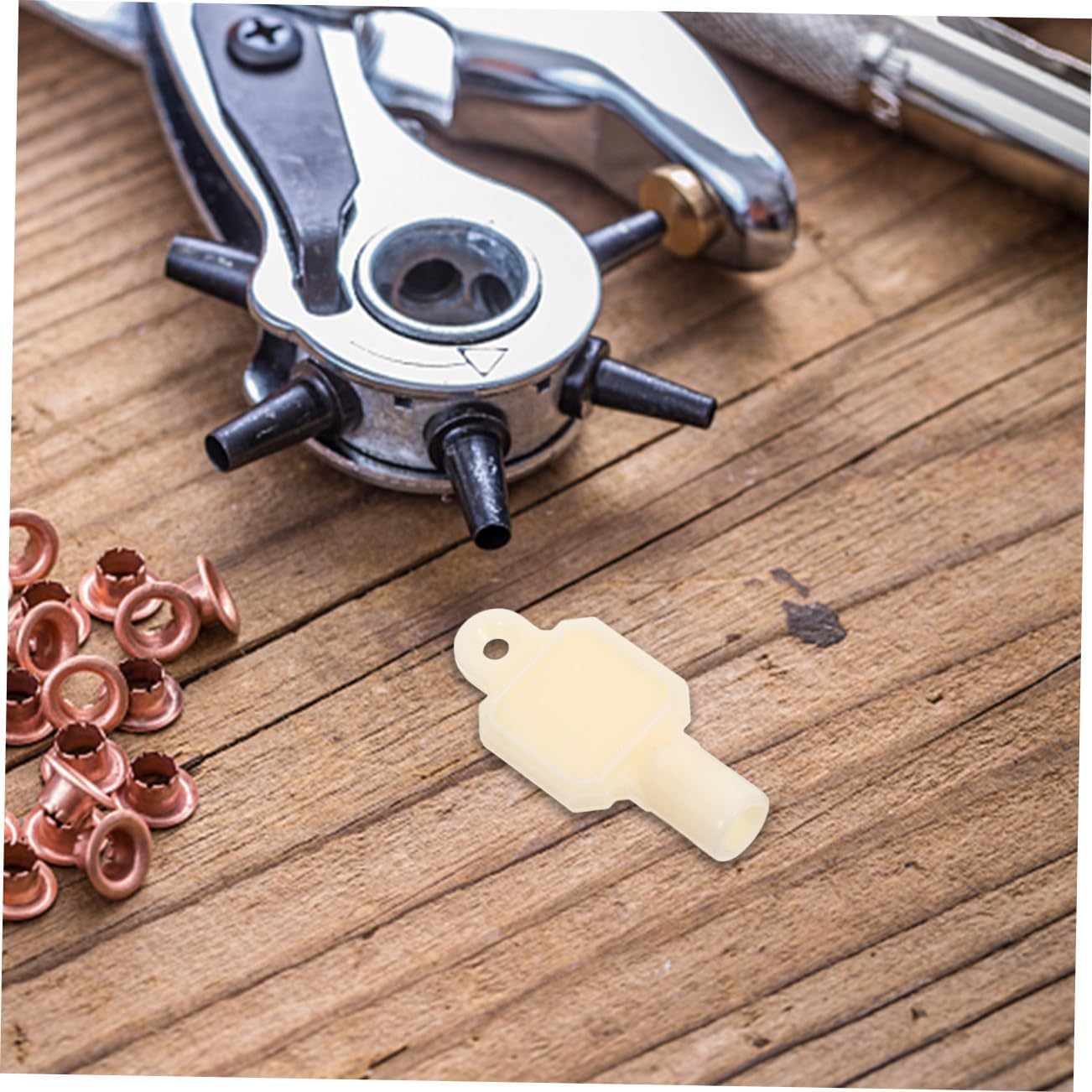 Toilet Tissue Dispenser Key for Quick Tissue Replacement