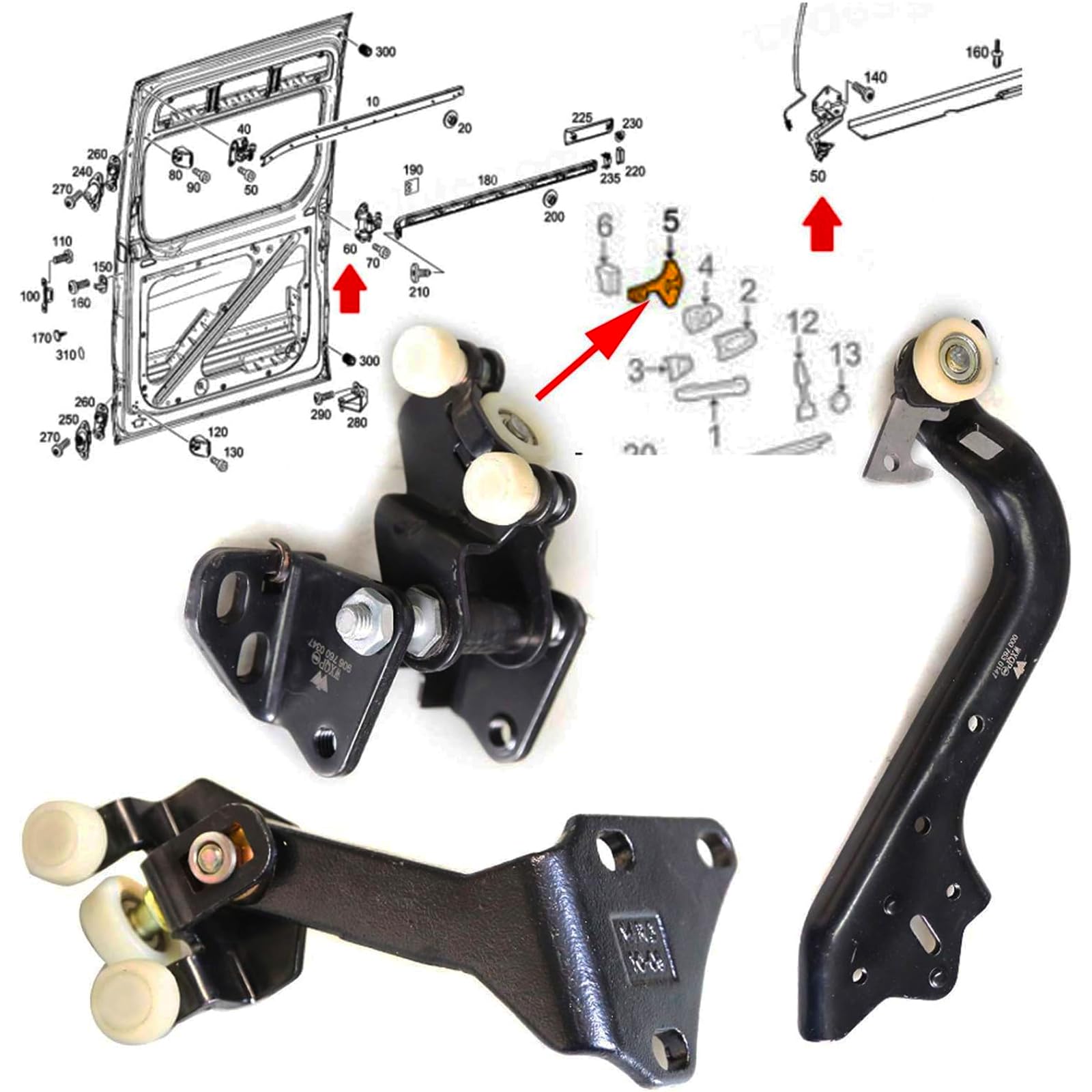 Amazon.com: WXQP Sliding Door Roller Assembly Lower Replacement 