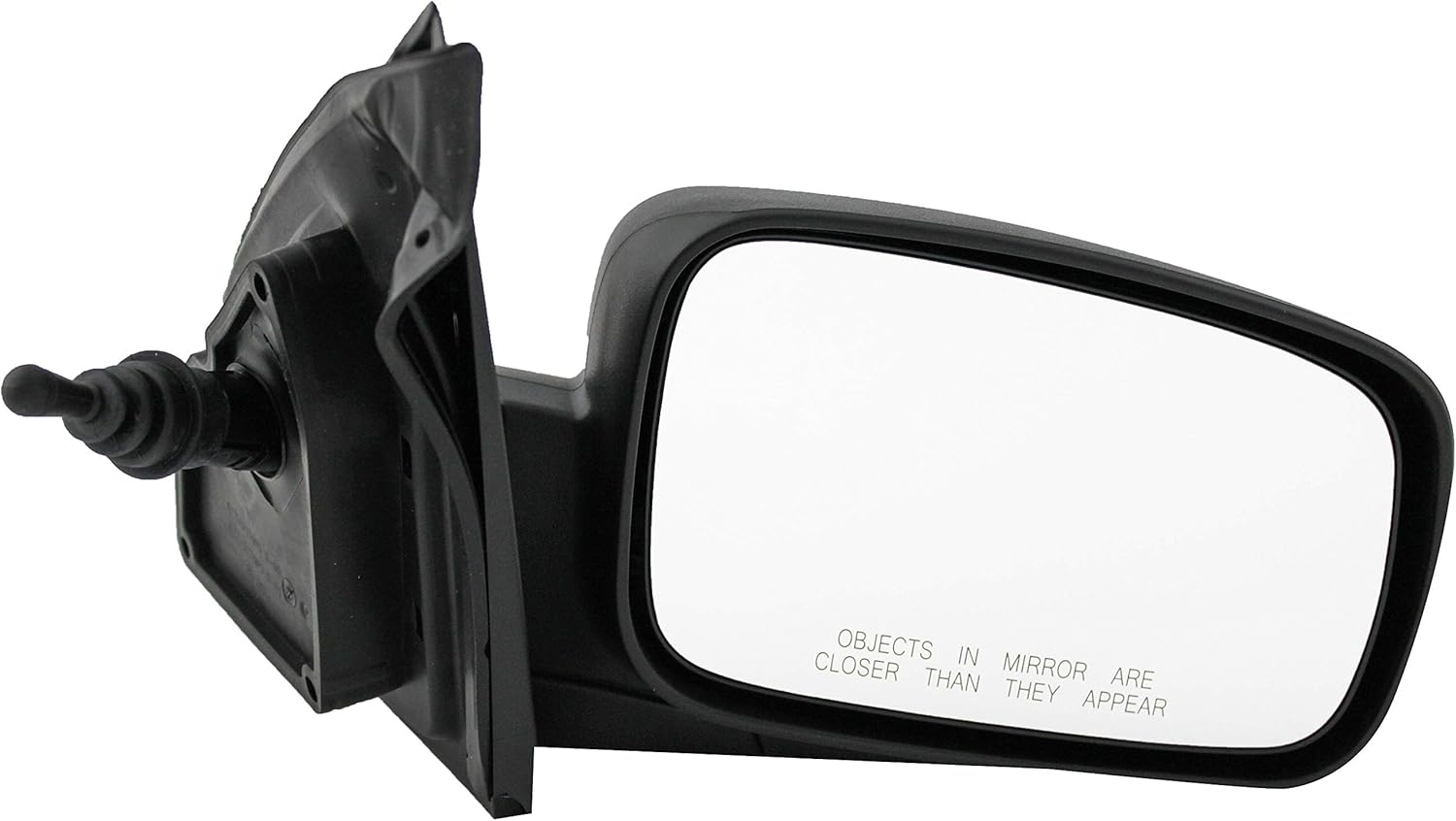 Compatible with Kia Sorento 2003 2004 2005 2006 2007 2008 2009 Manual Textured Black Side Door View Mirror Driver Left