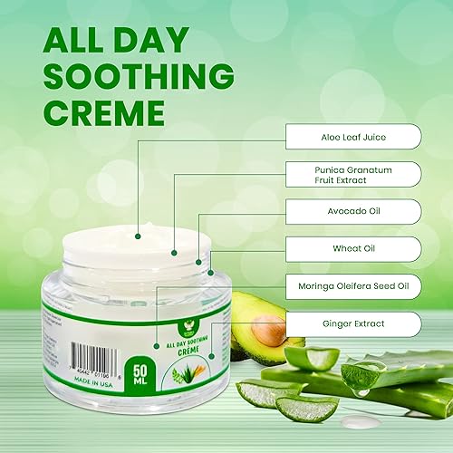 Miniatura 3 de Crema hidratante diaria calmante para todo el día Repone, hidrata y protege para una piel radiante y saludable  1.0 fl oz