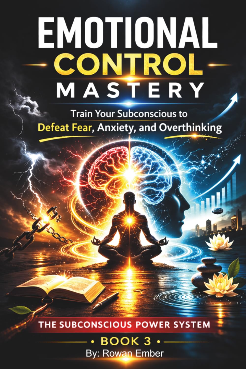 Emotional Control Mastery: Train Your Subconscious to Defeat Fear, Anxiety, and Overthinking: 3 (The Subconscious Power System Series)