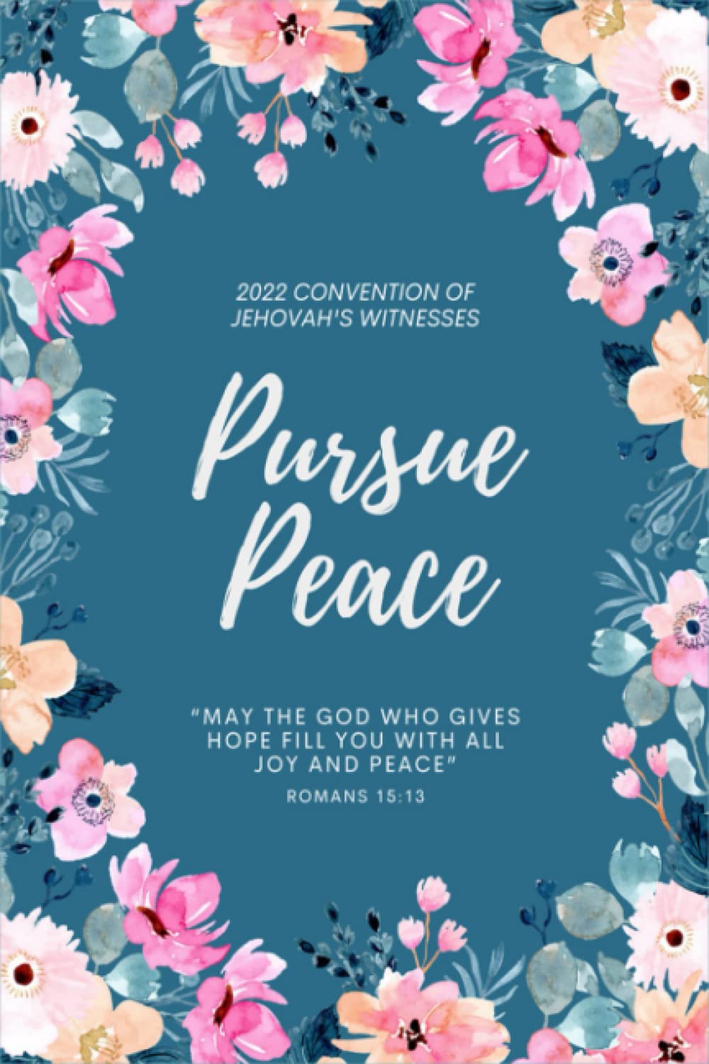 Pursue Peace Notebook: Pursue Peace Wide Ruled, 6x9, 100 Pages | Best gift for teens, girls, boys, students, teachers and adults (Composition Notebooks)