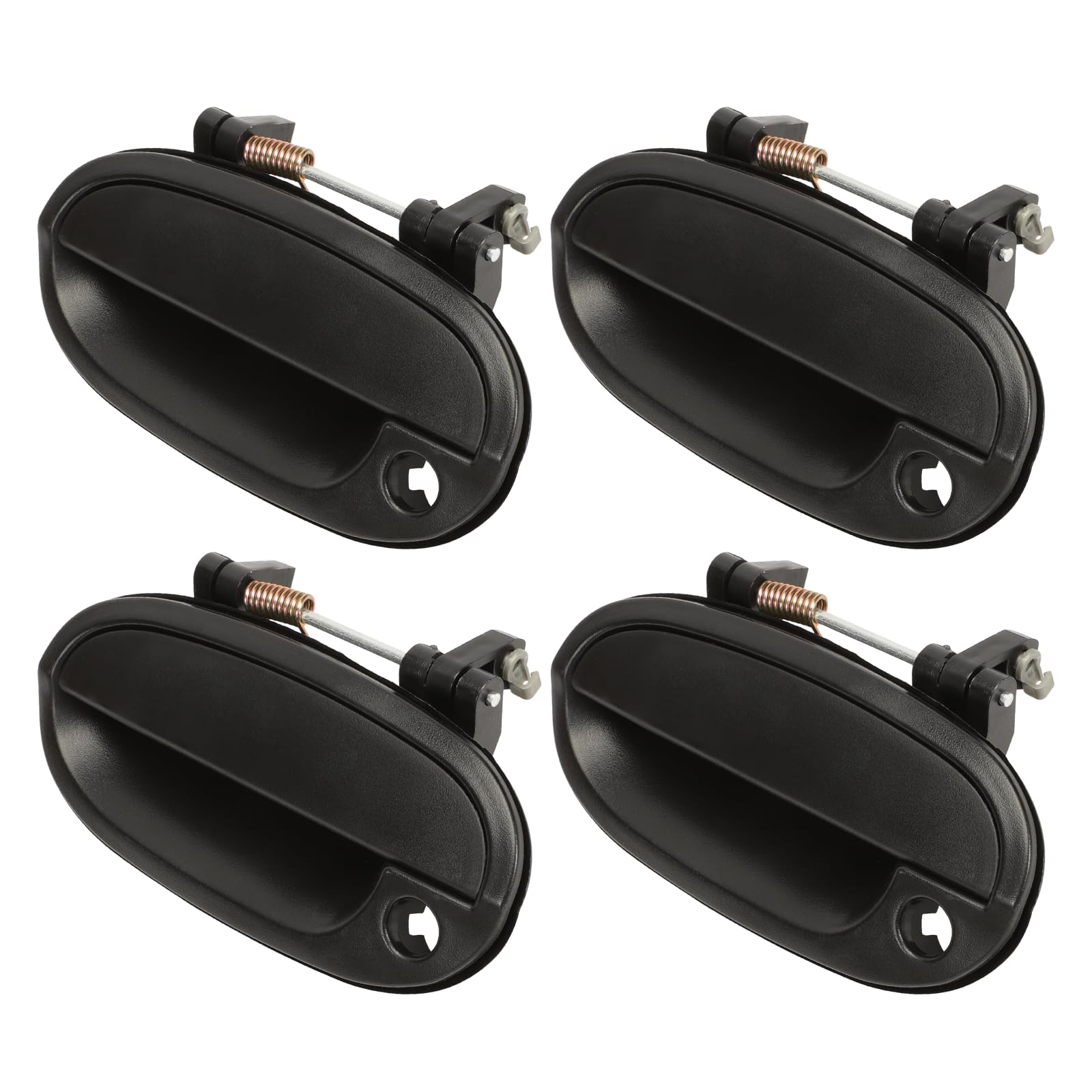 GRACEGALAXY Maniglia della Porta Esterna dell'automobile per Matiz 2006-2009, Spark 2006-2009 Anteriore e Posteriore 96601472, 96601473, 96601474, 96601475